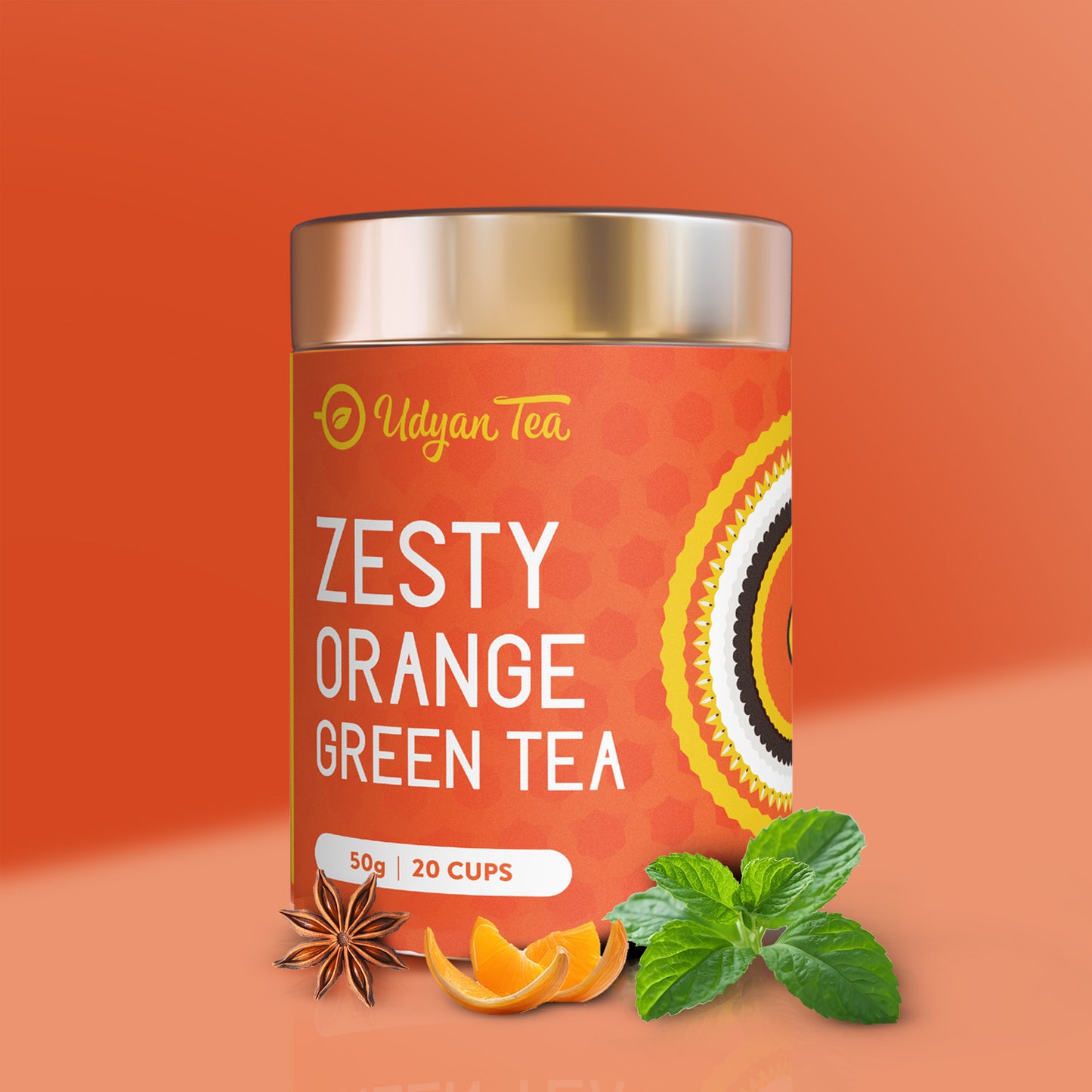 Zesty Orange Green Tea