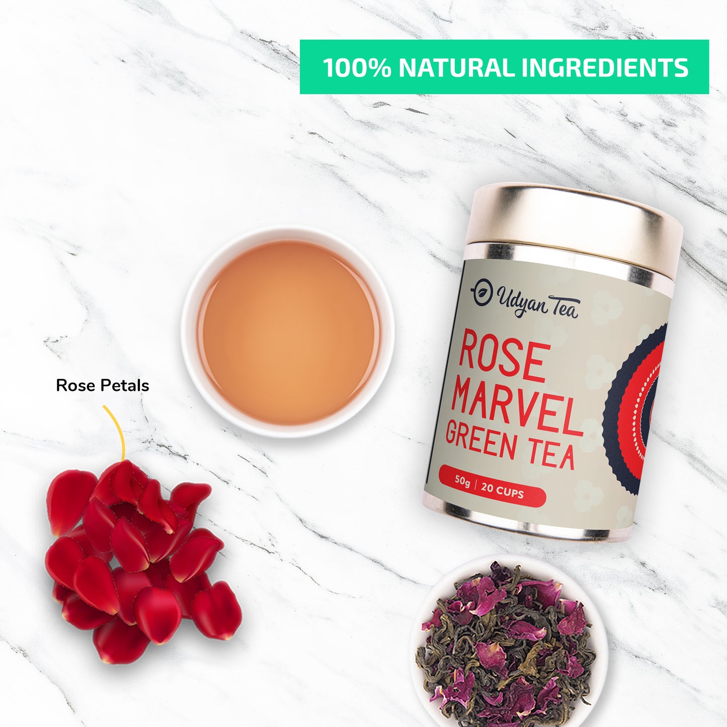 Rose Marvel Green Tea