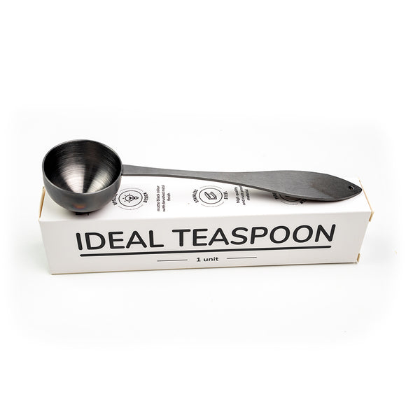 Pure Matcha Loose Leaf Tea Spoon Measure | One Cup of Perfect Tea | Stainless Steel Scoop