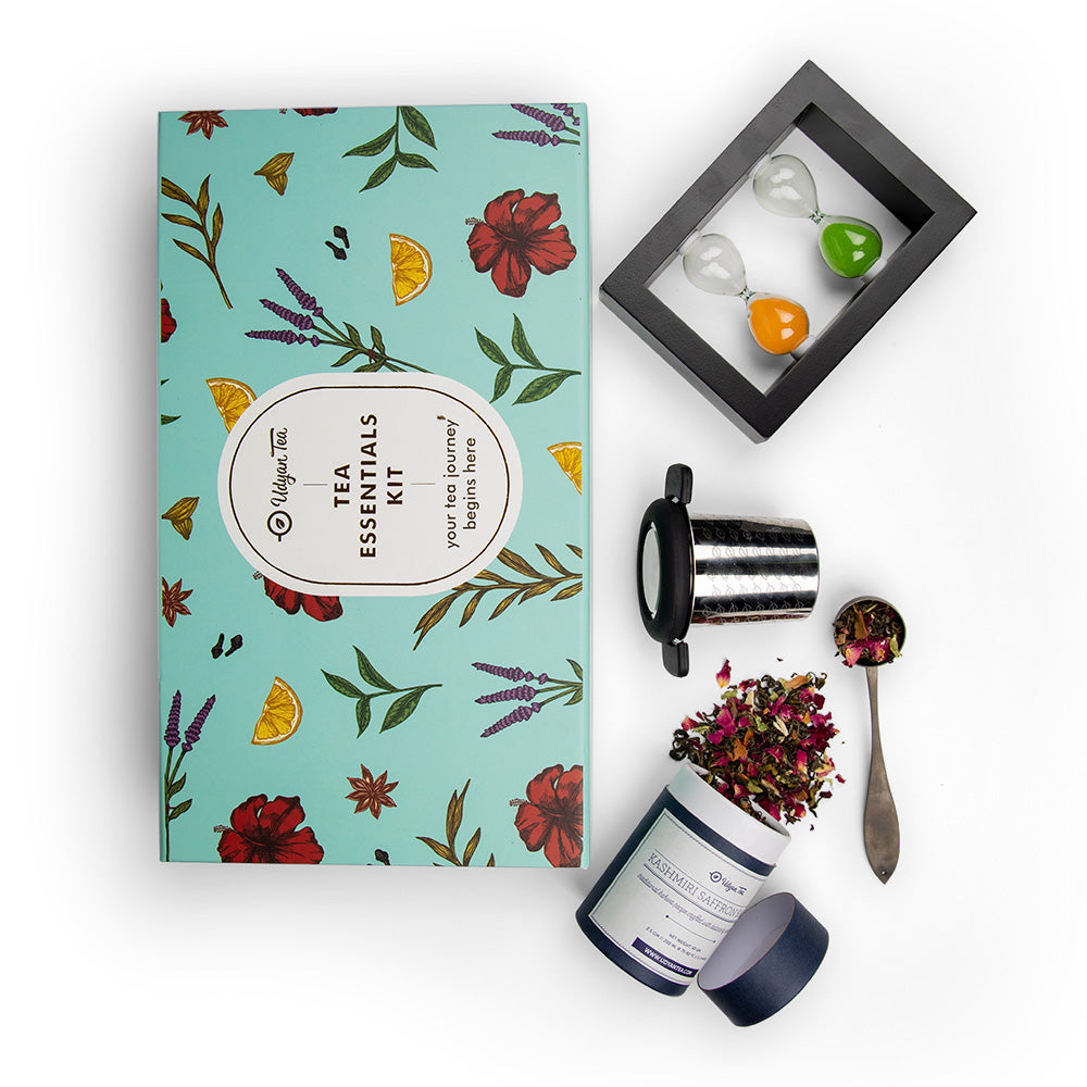 Tea Essentials Kit Tea Gift Box